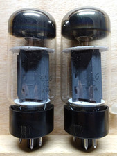 Pair: SYLVANIA 6L6GC | über 100 % ✅ NOS Röhren USA Tubes Tube Röhre