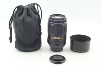 MINT w/ hood 】Nikon AF-S Nikkor 55-300mm F4.5-5.6 G ED DX VR Zoom