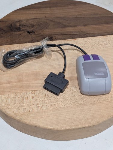 Mouse Controller (Super Nintendo SNES), MODEL NO. SNS-016, Mint Condition, New