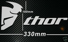 THOR STICKER DECAL FOR TRIALS MX BIKES MOTORBIKES ATV MOTOCROSS BOOTS GEAR BOMB