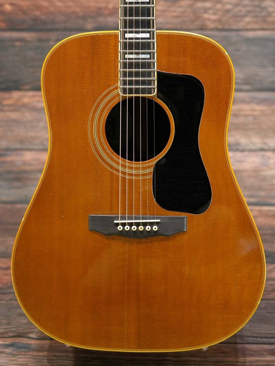 GUILD 1981 D-55 Natural Used Acoustic Guitar | eBay