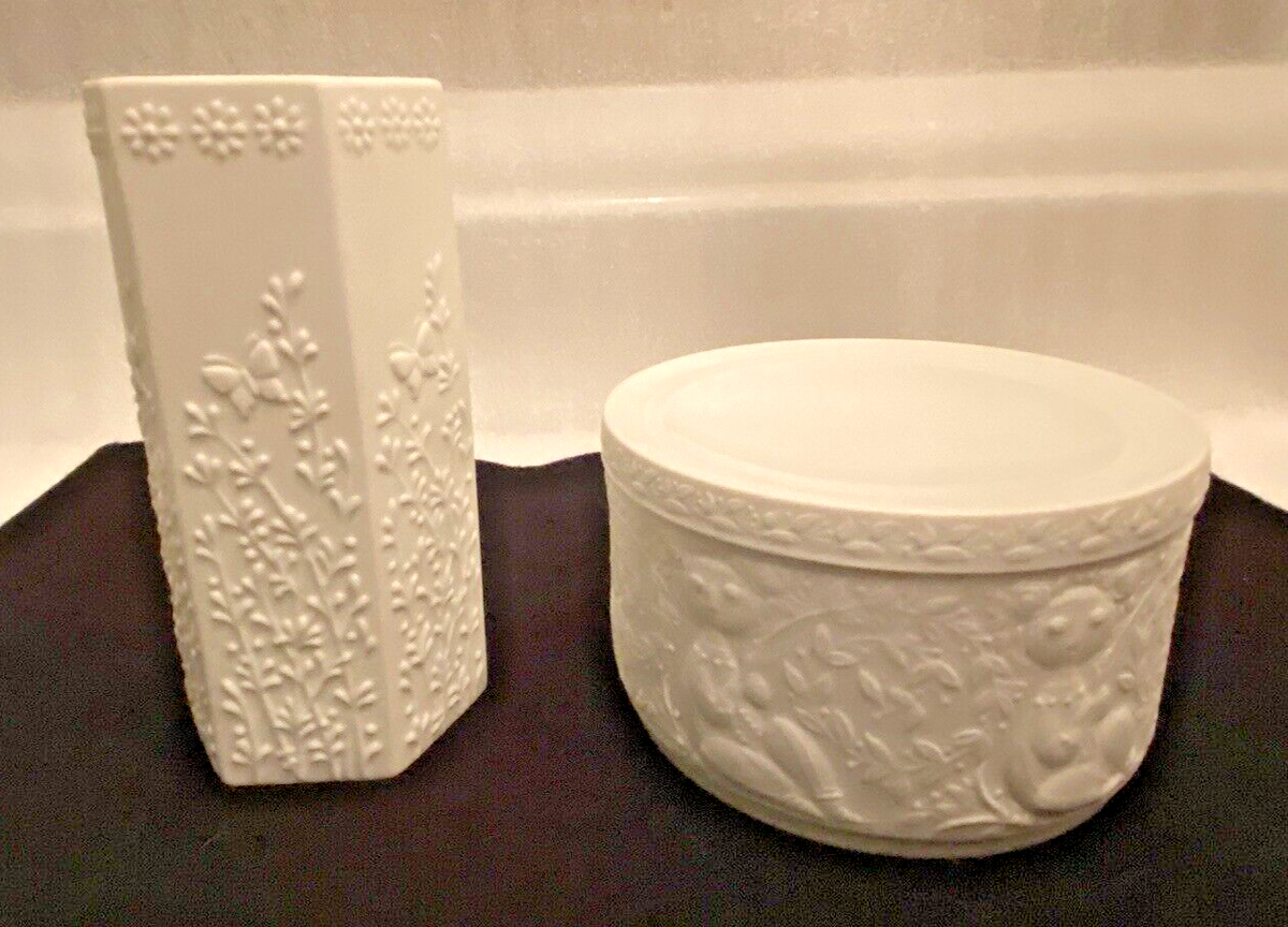 ROSENTHAL GERMANY STUDIO LINIE SIGNED BJORN WIINBLAD EMBOSSED