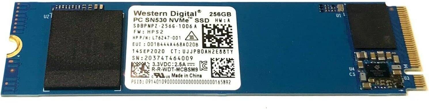Wd Sn530 Wdc 256gb Ssd Western Digital SN530 SDBPNPZ256G 256GB SSD