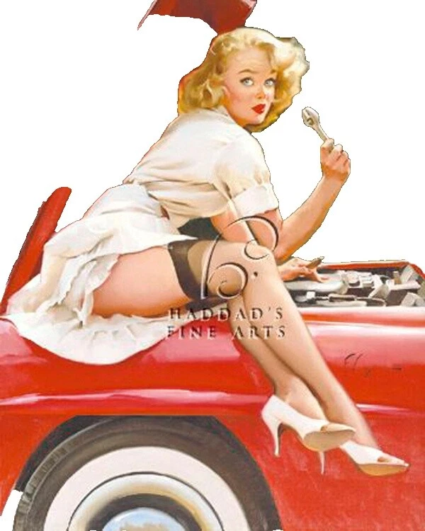 Desnudos Canvas Gil Elvgren Art Prints