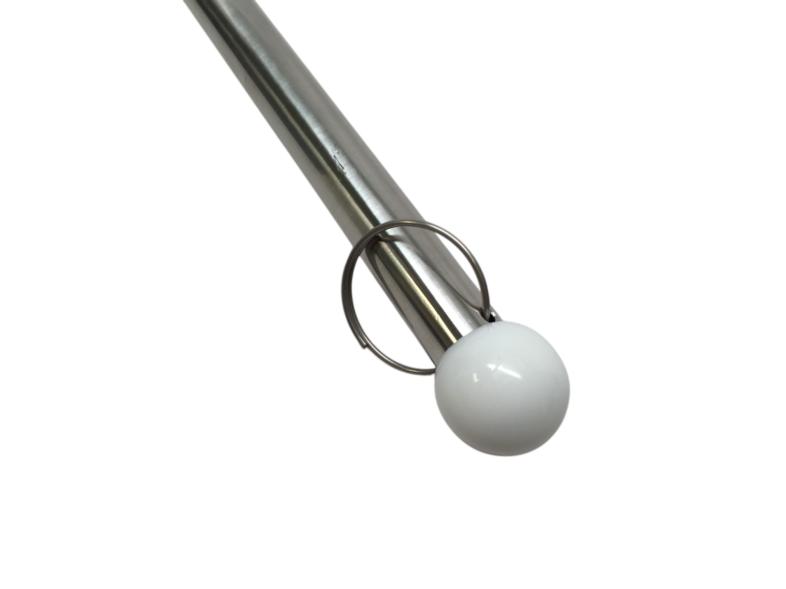 Marine Boat Kayak Durable Stainless Steel Rail Mount Flag Staff Pole 15-3/16"