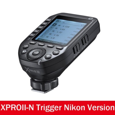 Godox XProII-N XPro-N II 2.4G TTL HSS Wireless Flash Speedlite Trigger for Nikon
