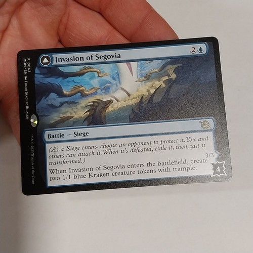 Invasion of Segovia Marsch der Maschine Rare Magic MTG WOTC M8267 - Bild 3 von 4