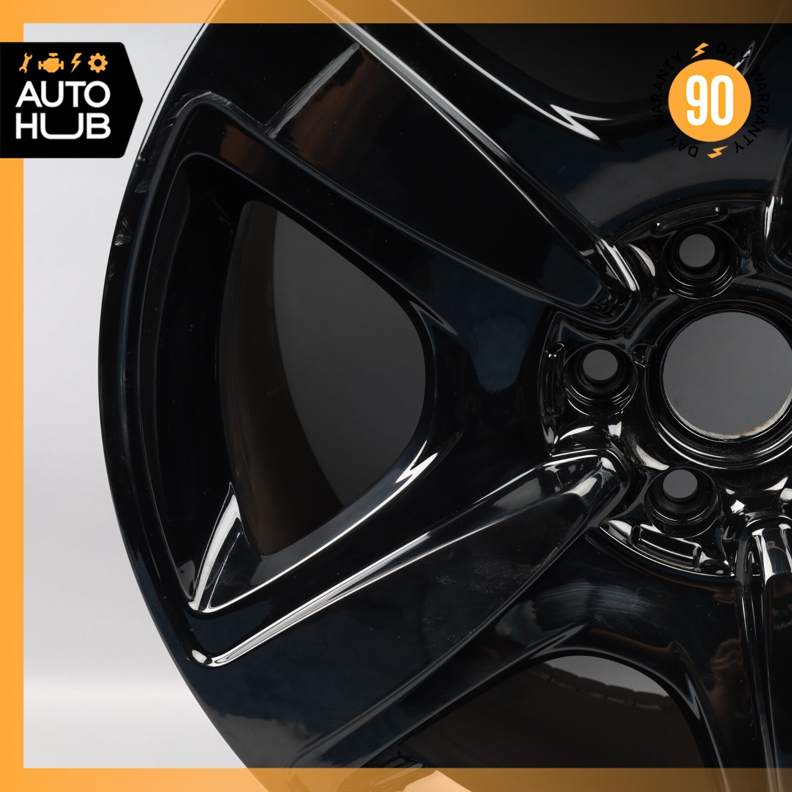 Bentley Continental GT GTC 9 x 19 19" Wheel Rim Black 3W0601025AK OEM