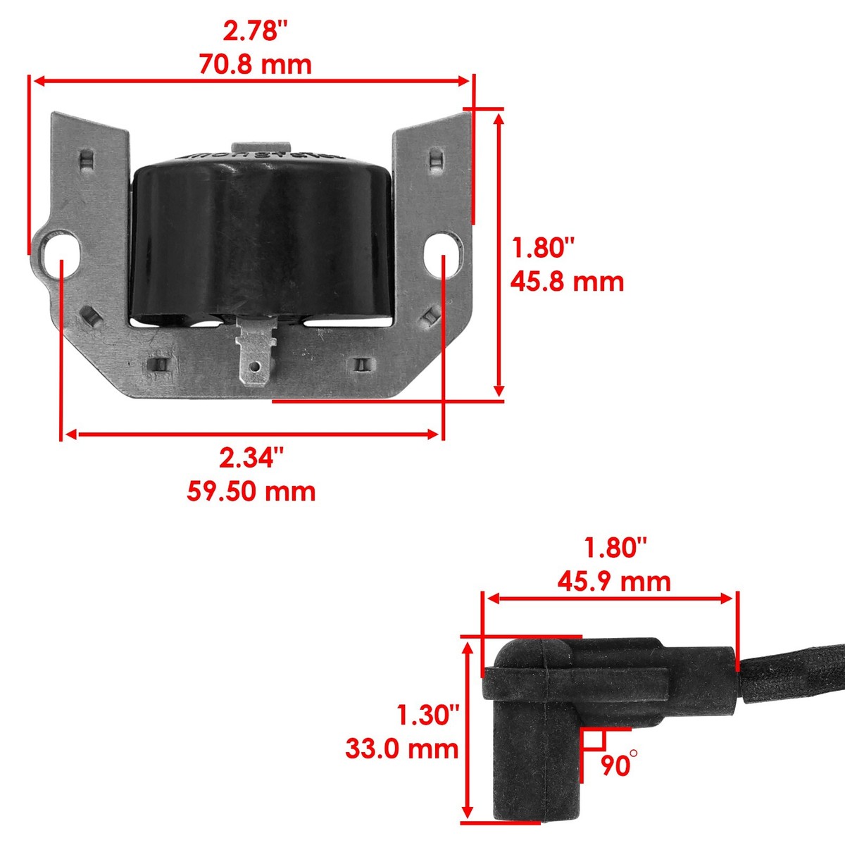Ignition Coil For Toro Z 153 / Z 453 / Z 5040 / 417 XT / 419 XT
