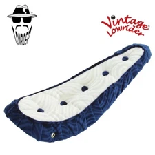 F&R Original Lowrider 20" Bicycle 5-Button Polo Velour Banana Saddle Blue/White