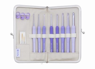 ETIMO Murasaki Crochet hook set with cushion grip Knitting Tools