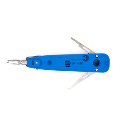 1pcs RJ11 RJ45 Blue Krone Lsa-plus Telecom Phone Wire Cable new