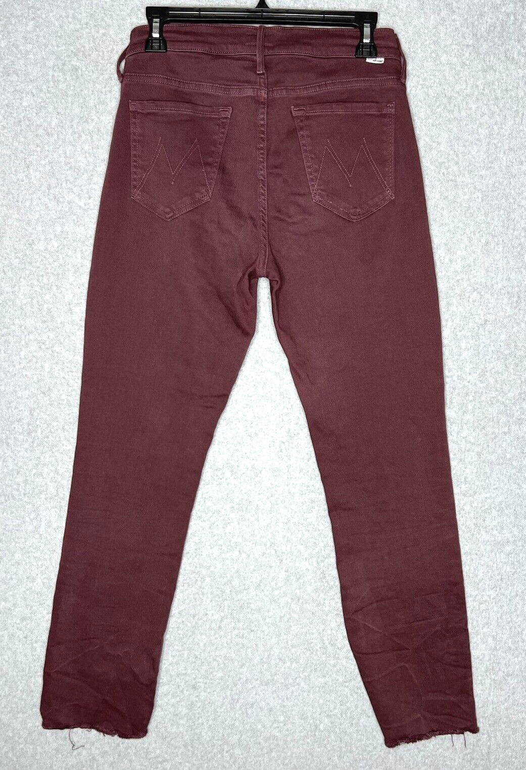 Mother Jeans The Rascal Ankle Fray Womens 28 Birds Of A Feather Stretch Denim