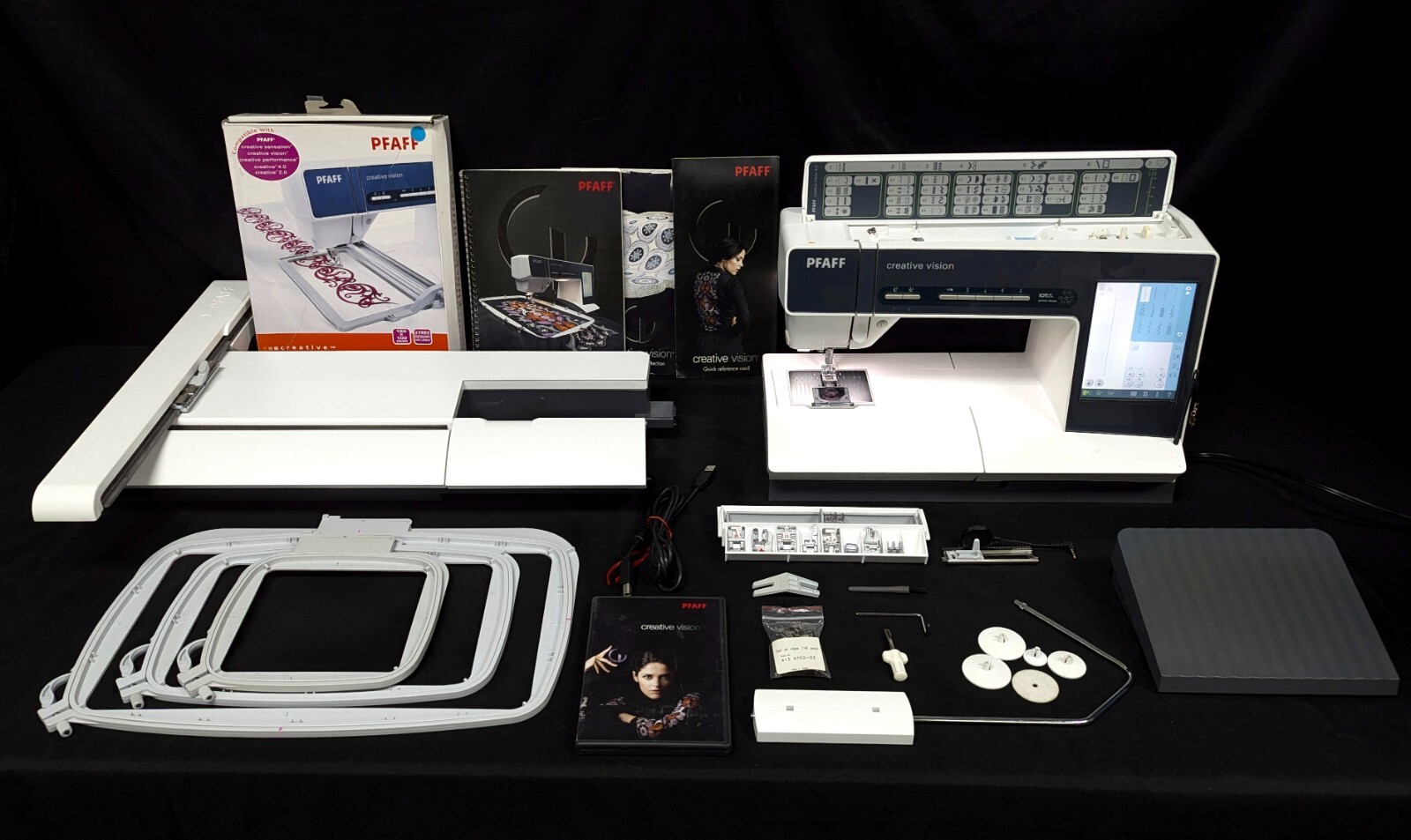 Pfaff Creative Vision 5.0 Computerized Sewing & Embroidery Machine