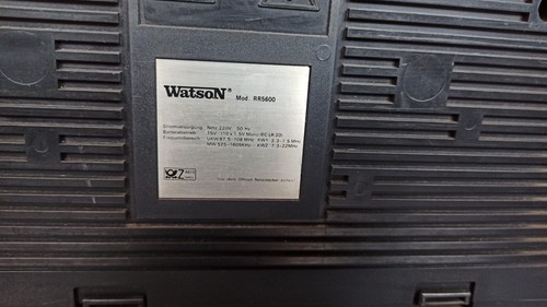 WATSON RR-5600 GHETTOBLASTER Vintage Boombox - Zdjęcie 3 z 5