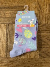 Easter Crew Socks Size 5-9