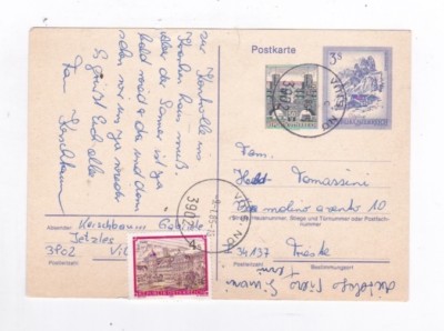 postcard AUSTRIA vitis no postcard 3s asterreich 50 4s 1985