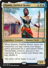 Niambi, Faithful Healer - Planeswalker Deck Exclusive X4 (Dominaria (2018)) MTG 