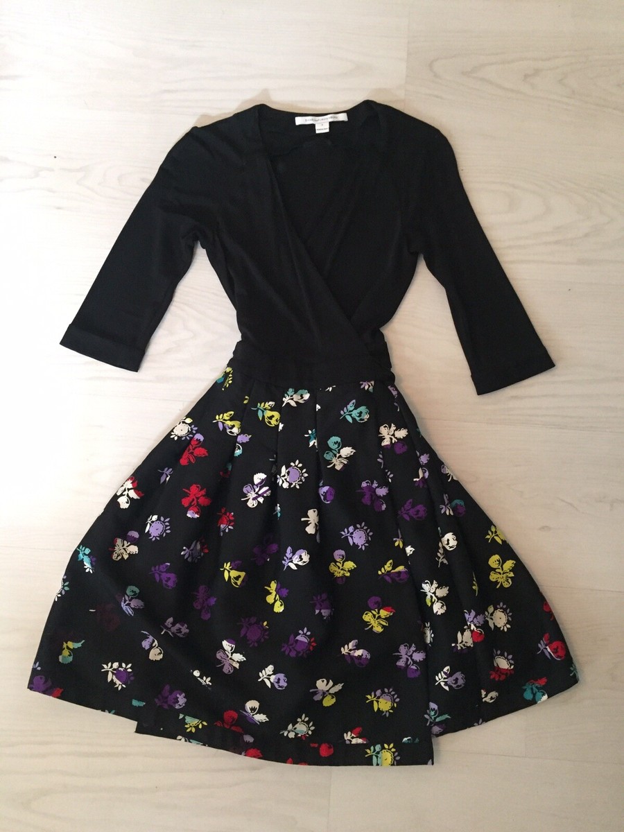 SALE! 大人気 DVF Jewel dress $598 Diane Von Furstenberg DVF Jewel Floral Wrap Dress 4/S