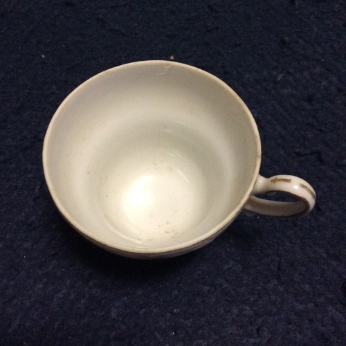 Rose Decoration ●  Demitasse / Small Tea   cup and saucer  ●  Porcelain - Picture 6 of 8