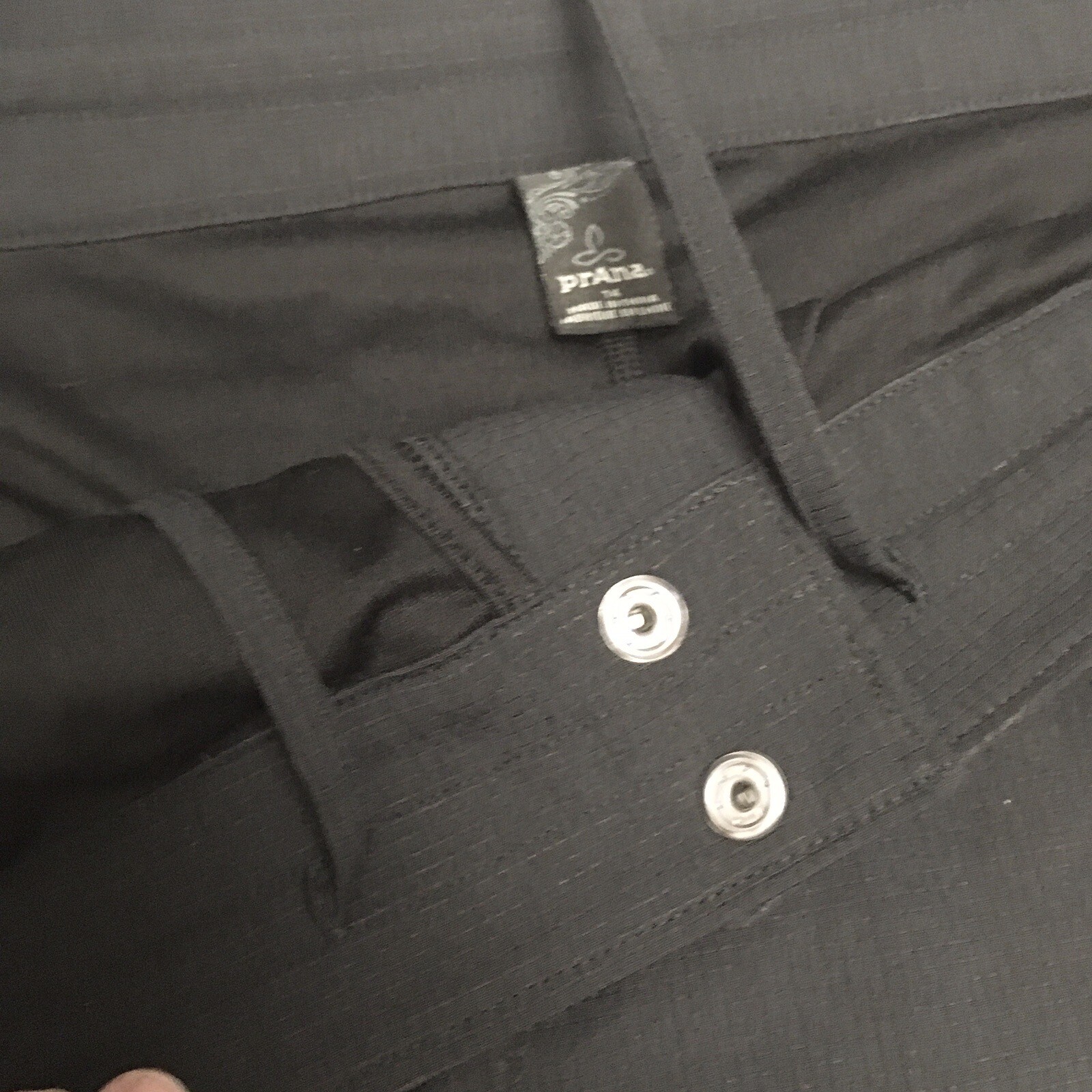 PRANA Solid Black Skort Stretch Celeste Lightweig… - image 6