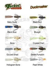 Teckel USA Duckroaker Rattling Popper Frog - Choose Color