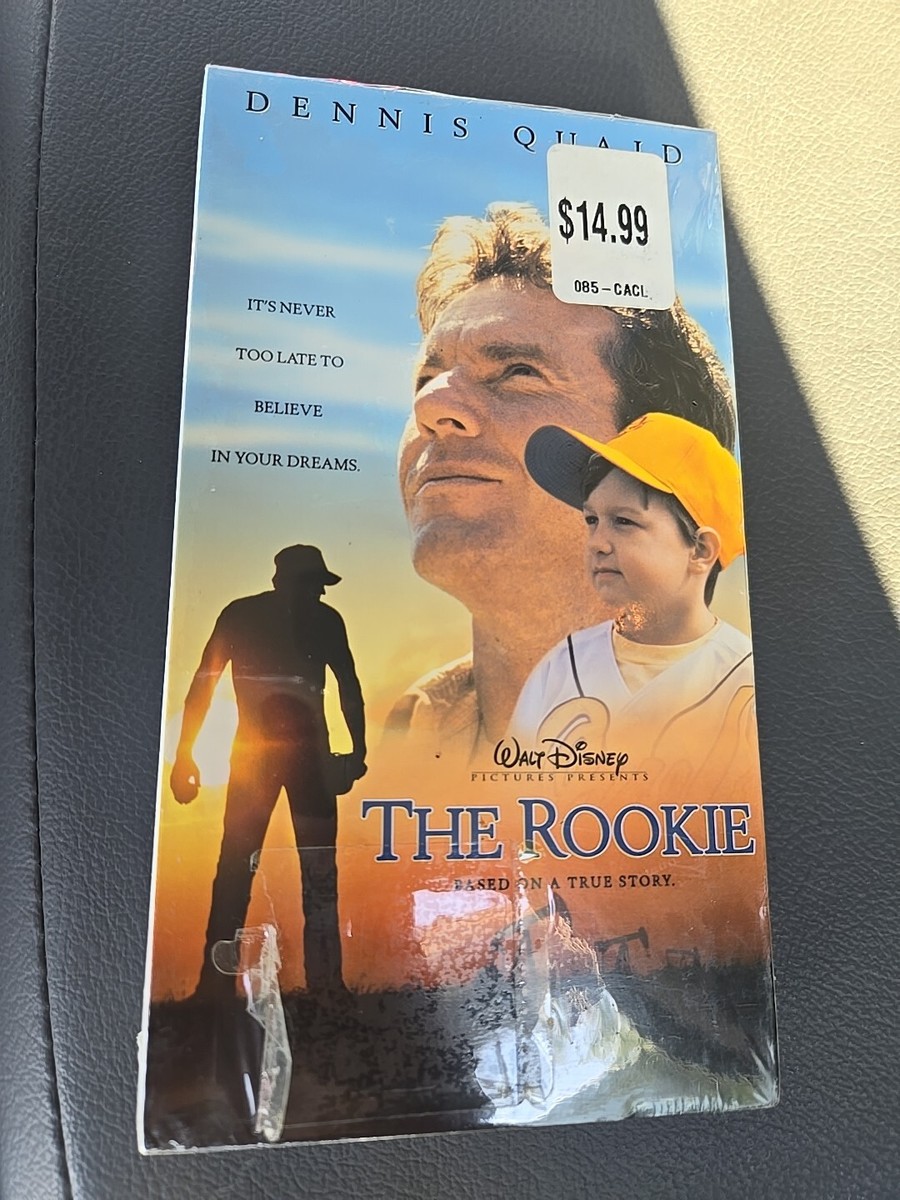 The Rookie (VHS) VCR Video Tape Movie Dennis Quaid BRAND NEW SEALED