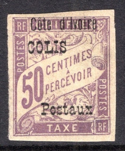 IVORY COAST / FRENCH COLONY / PARCEL POST STAMP / Y&T # 1 MINT MH - 第 1/3 張圖片