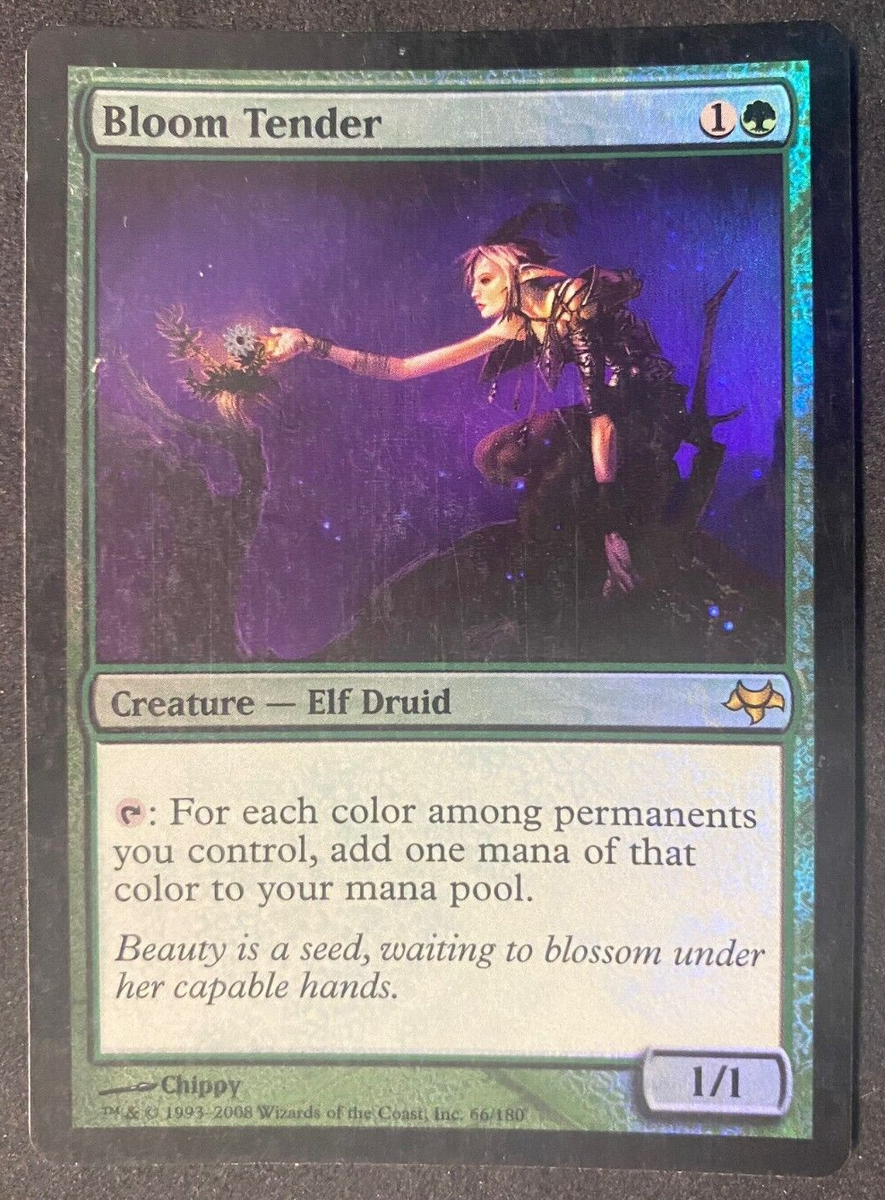Bloom Tender FOIL - MTG Magic The Gathering - Eventide - HP Dent 