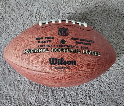 Super Bowl XLII 42 Authentic Wilson 'The Duke' Football - Giants