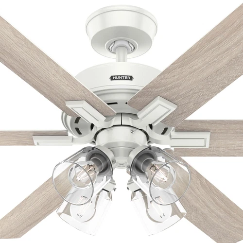 Hunter 52 inch Fonthill ENERGY STAR® HunterExpress Fresh White Ceiling Fan - Picture 14 of 19