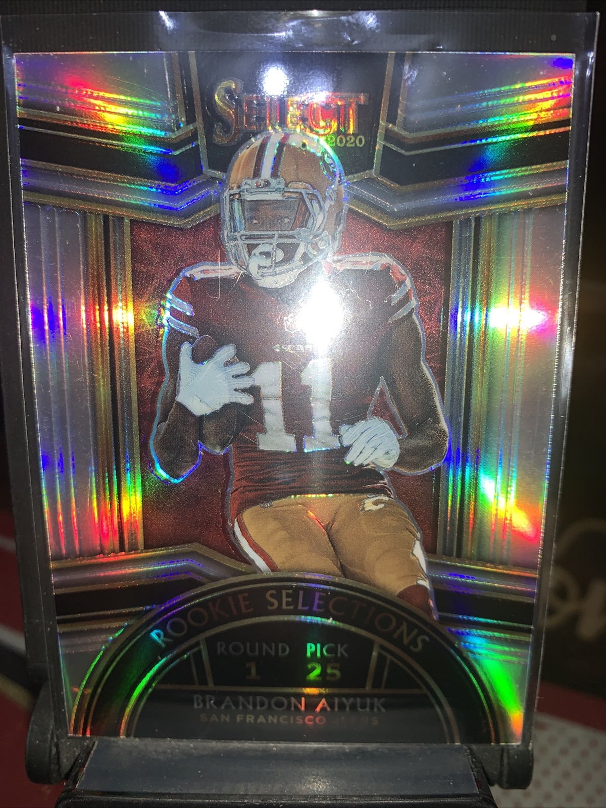 2020 Select Football - RC Brandon Aiyuk - Rookie Selections Silver #RS-10