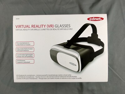 Ednet. VR Glasses - 3D VR Brille für Smartphones 4.7-6.0 Zoll - NEU OVP