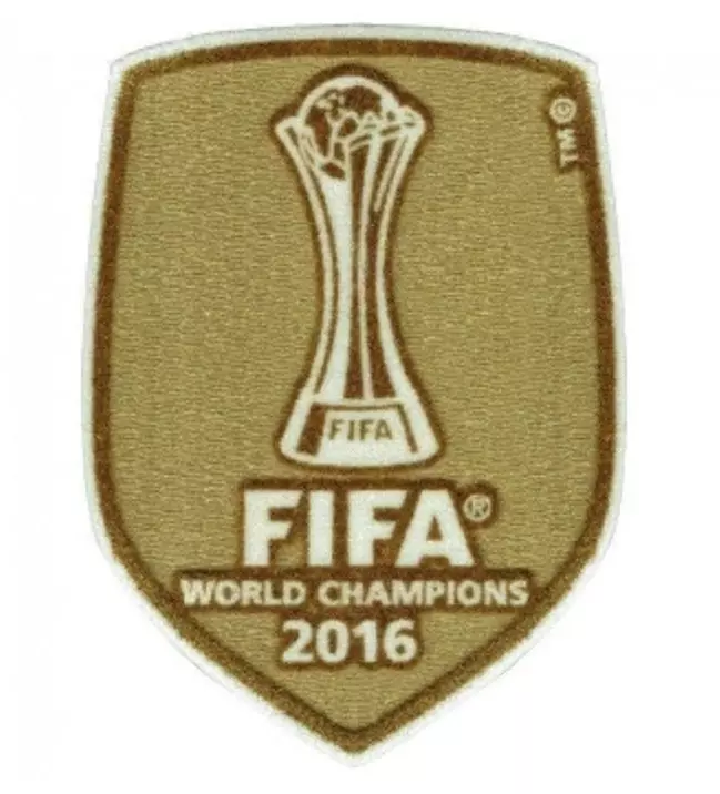 FIFA Club World Cup 2016 Champions Patch - Real Madrid UCL La Liga