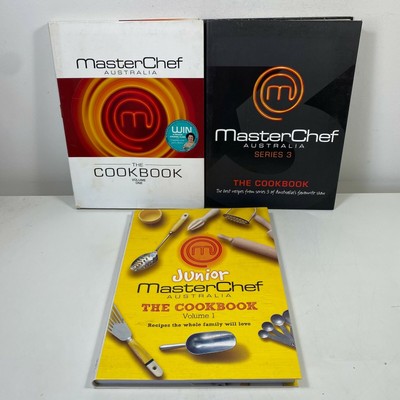 Masterchef Australia 1 & 3 and Junior Masterchef Australia (Large Paperbacks)