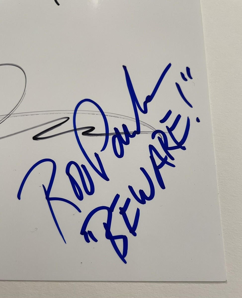 Butch Hartman +1 Signed 8.5x11 Sketch Danny Phantom Box Ghost