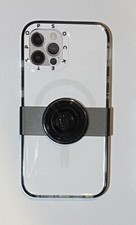 PopSockets PopCase PopGrip Slide MagSafe Series Case iPhone 12 12 Pro White