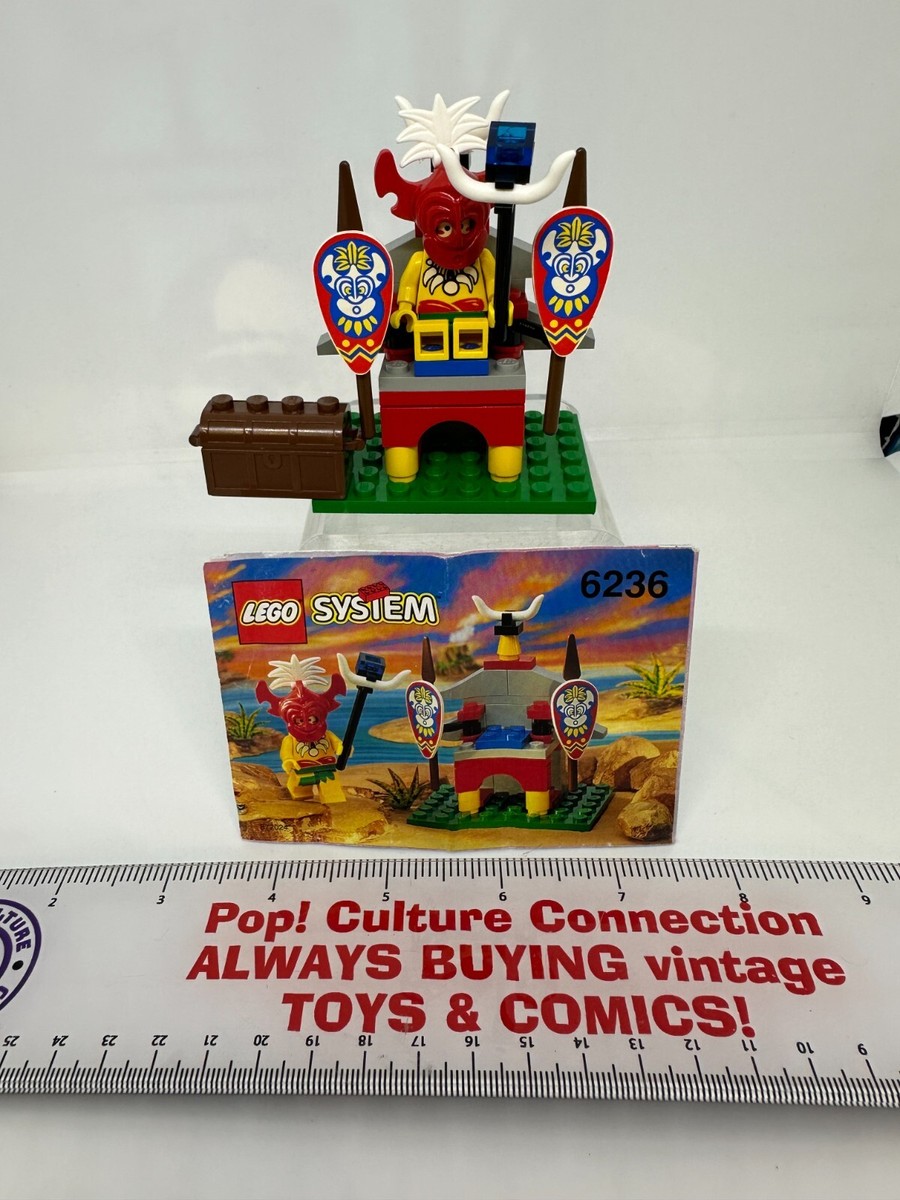 Lego System Islanders King Kahuka 6236 100% Complete Set With