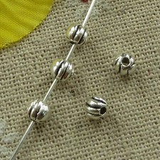 Free Ship 620 pcs tibetan silver nice spacer beads 4mm L-3624