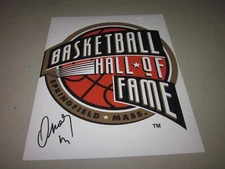 OSCAR SCHMIDT SIGNED AUTOGRAPHED HALL OF FAME 8X10 PHOTO HOF 2017 BRAZIL # 23