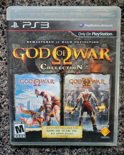 God of War Collection (Sony PlayStation 3, 2009) for sale online eBay