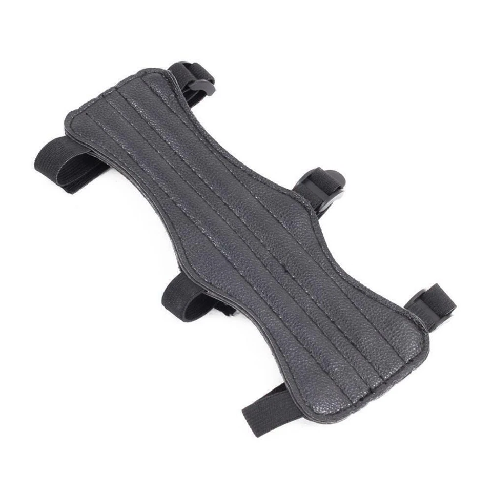 Traditional Leather Bracer for Longbow Recurve Bow Archery Armguard New N2 T9R1 - Image 4 of 4