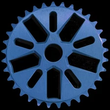 Knight bmx sprocket,OLDSCHOOL SE BMX 33T STARFIGHTER GT BLUE NEW