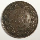 1919 Canada 1 Cent - George V - Very Fine (VF) KM#21 - 5403-AH — photo 1