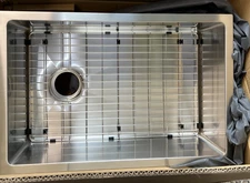 Glacier Bay FSUR2718B1 27" Undermount Sink w/ Pull-Down Faucet  All-in-One Kit