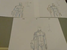 Marvel animation cels Production Art Marvel Comics ULTIMATE SPIDERMAN TV Show D1