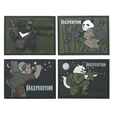 Maxpedition Limited Edition Badass Beasts Morale Patch Set of 4 GID
