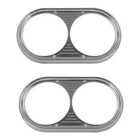 1959 59 Chevy Impala Headlamp Headlight Bezel Pair Right & Left Side 2 PCS