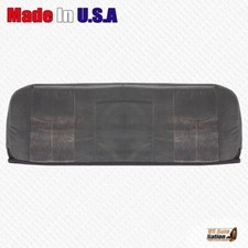 2003-2007 For Chevy Silverado Cloth Rear Bench Bottom Seat Cover Very Dark Gray