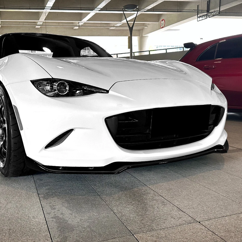 For 2016-2025 Mazda MX5 MX-5 Miata ND RF JDM Style ABS Front Lip Spoiler 3PCS - Image 4 of 4